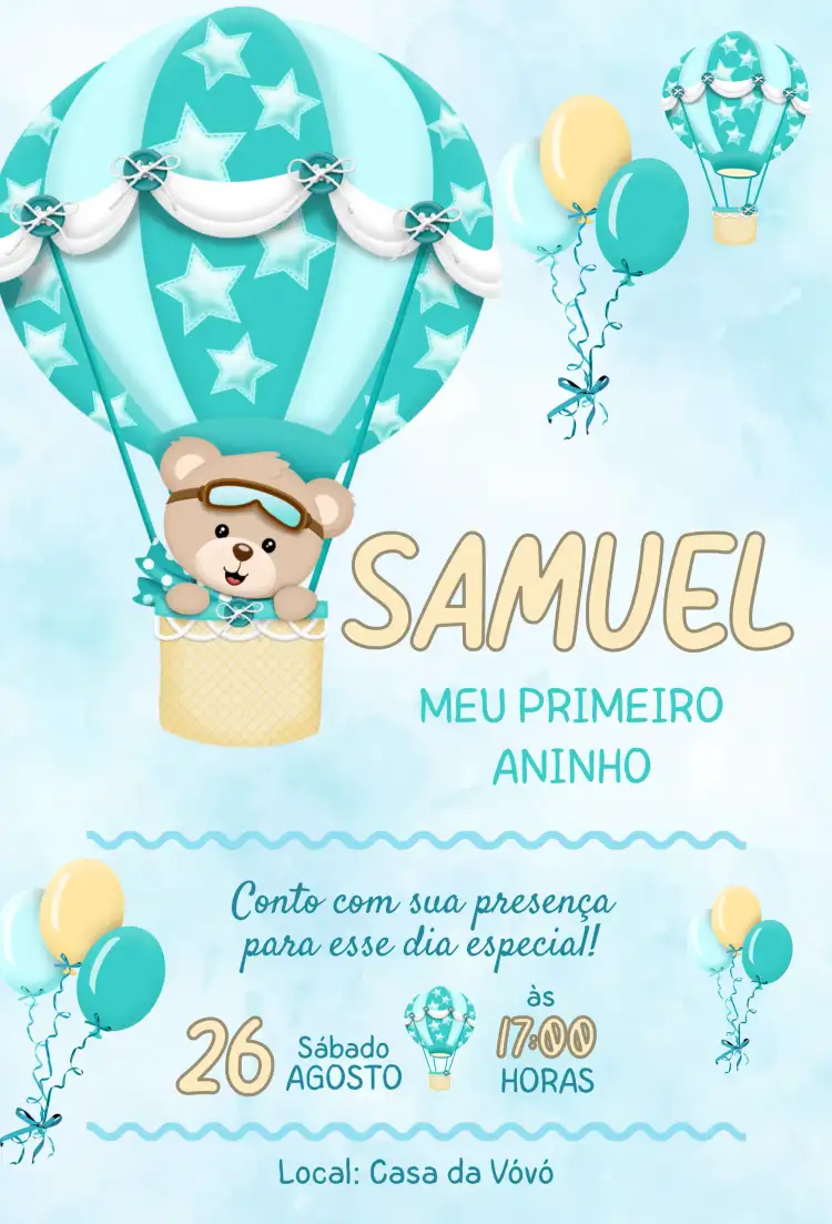 Balões e Bexiga Verde
