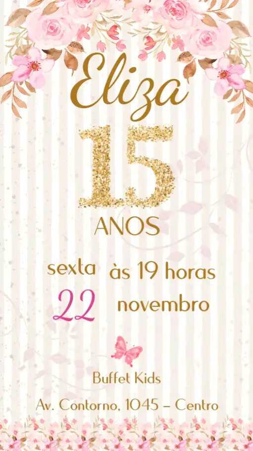 Convite 15 Anos