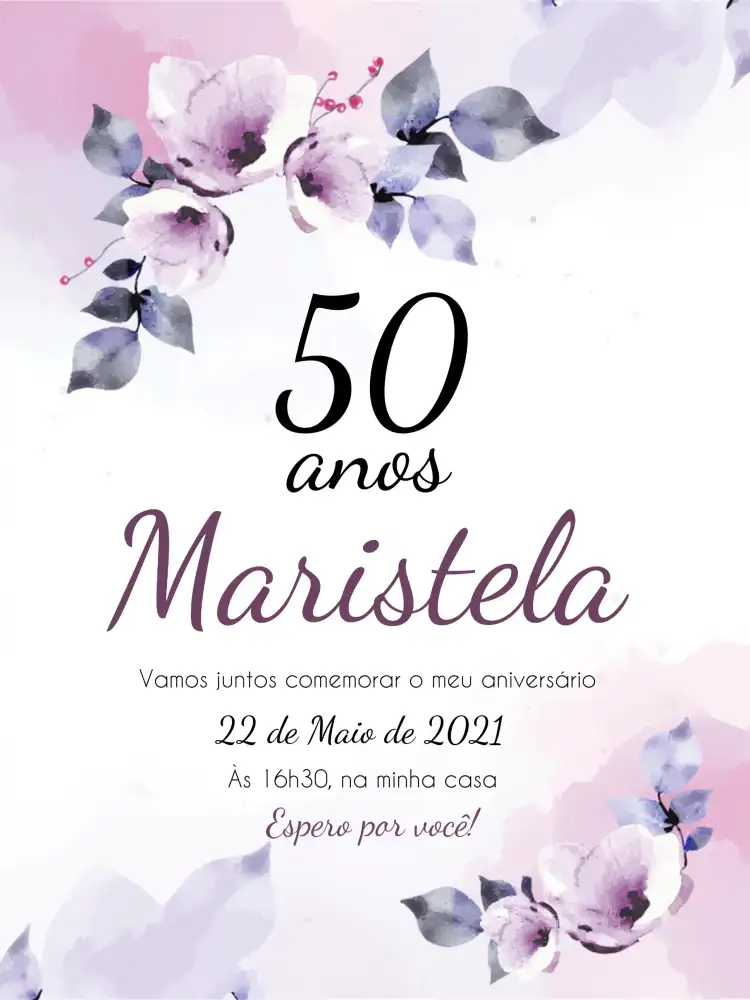 50 Anos Floral Flores