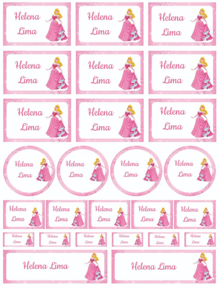 Convite A Bela Adormecida – tema Cartão cores suaves, estilo encantado, elementos gráficos de contos de fadas, design floral, toques vintage, estilo lúdico