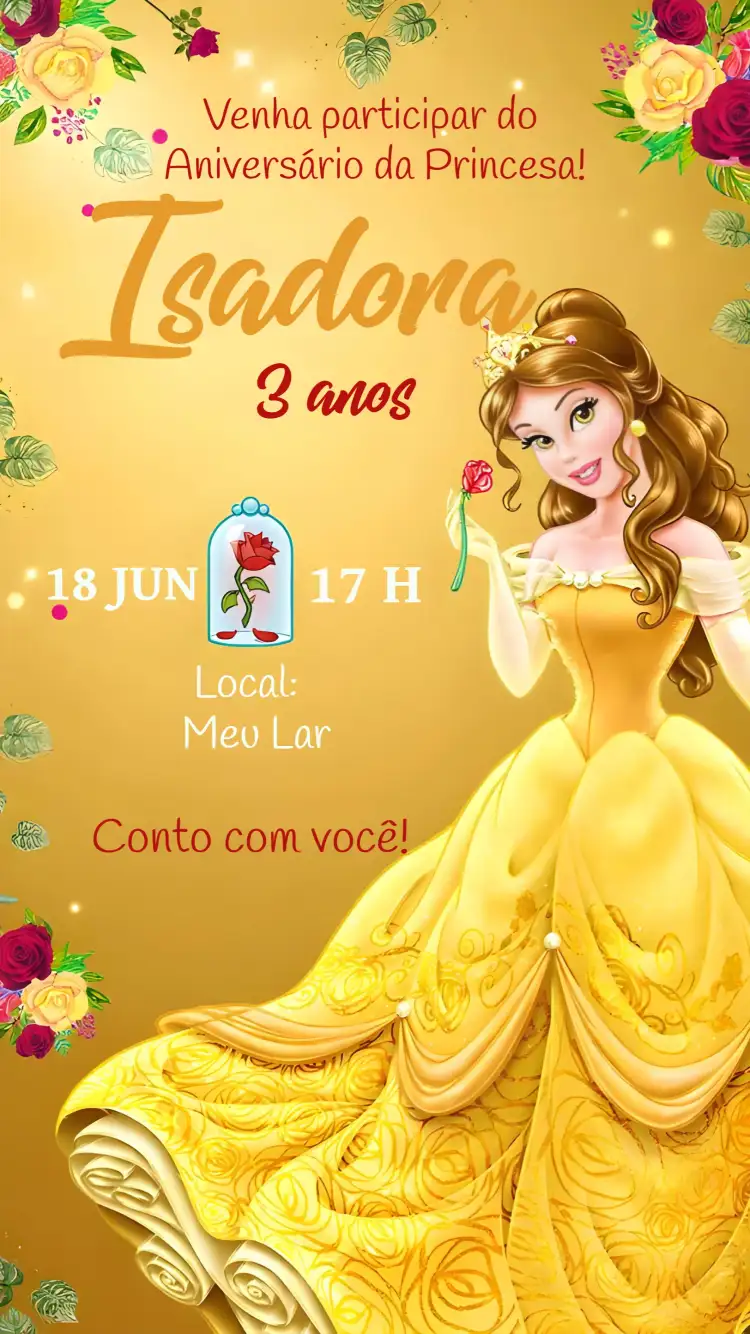 A Bela E Fera Princesa