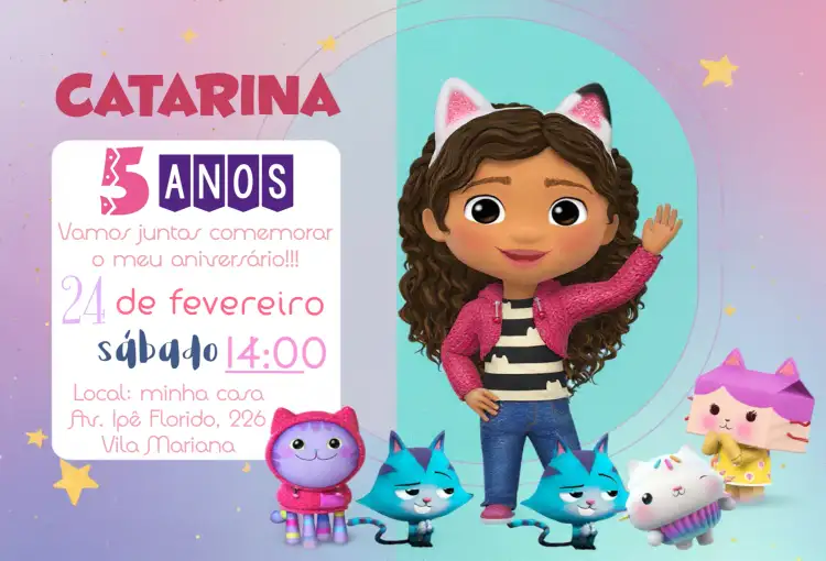 A Casa Mágica Da Gabby Desenho