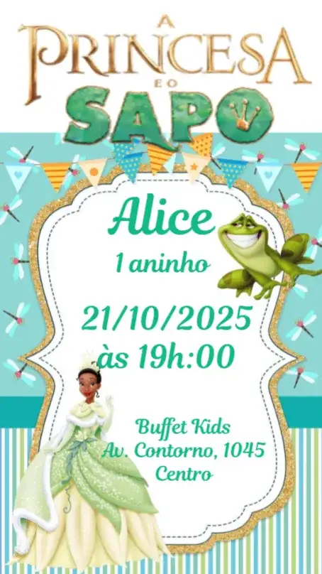 A princesa e o Sapo
