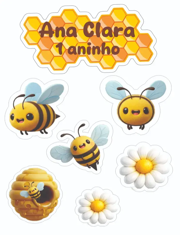 Convite Abelhinha