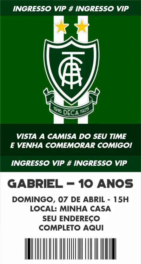 Convite América