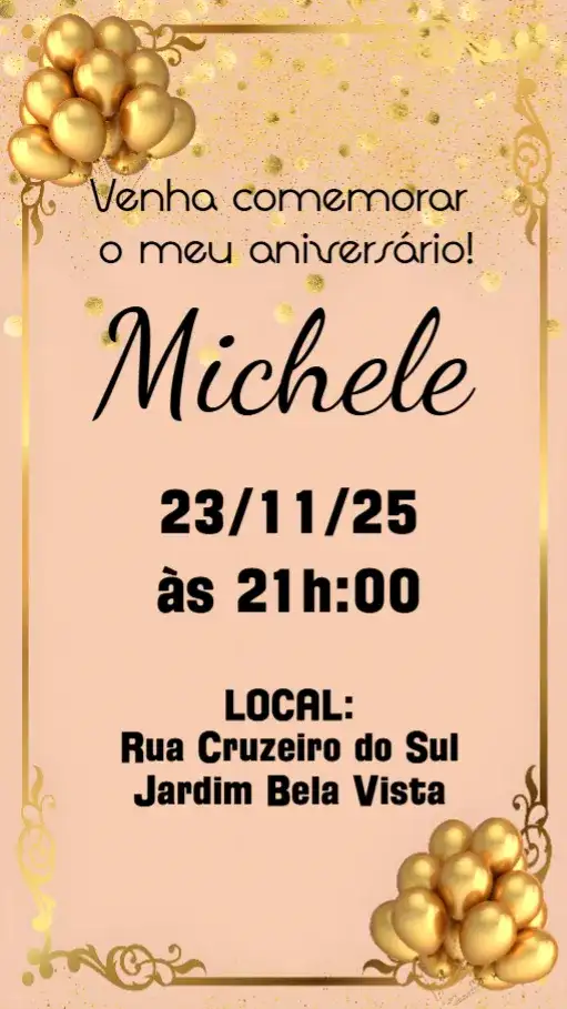 Aniversário Adulto