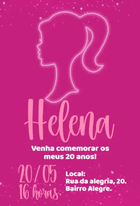 aniversário Barbie