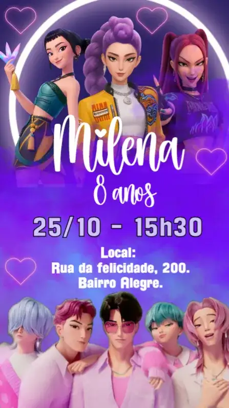 Aniversário Guerreiras do K-Pop