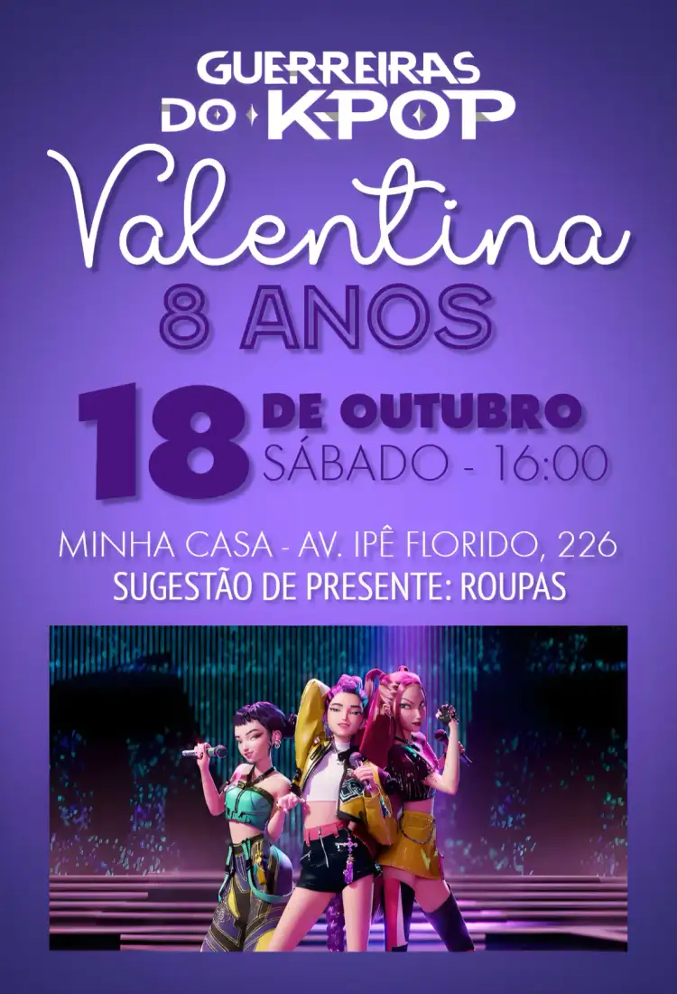 Aniversario Guerreiras do Kpop