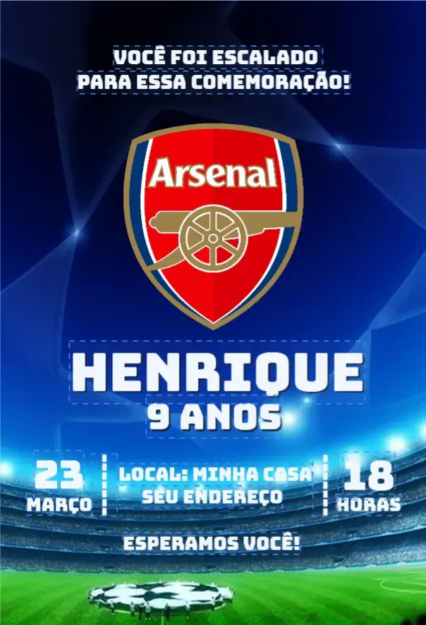 Convite Arsenal 1