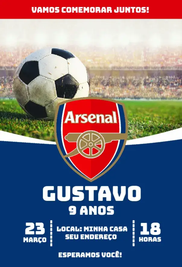 Convite Arsenal 2