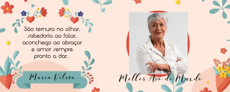 Arte Caneca Avó Com Foto Vovoó