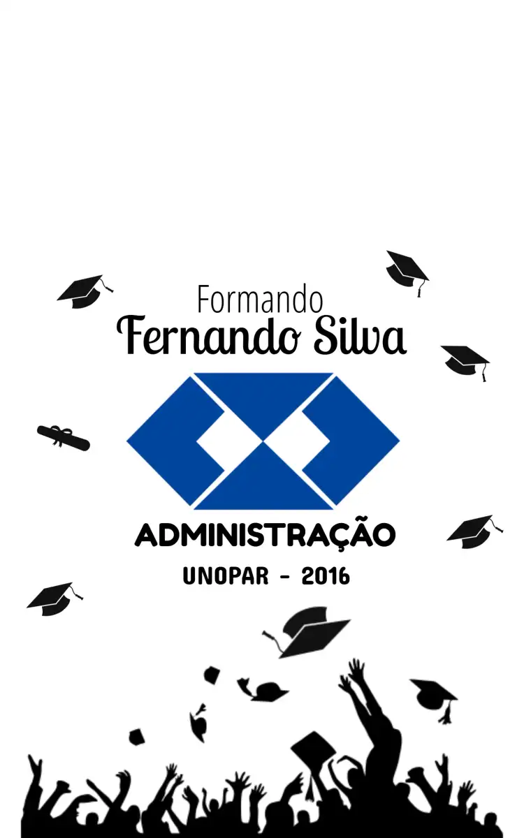 Arte Para Copo Formatura Administração Canudo