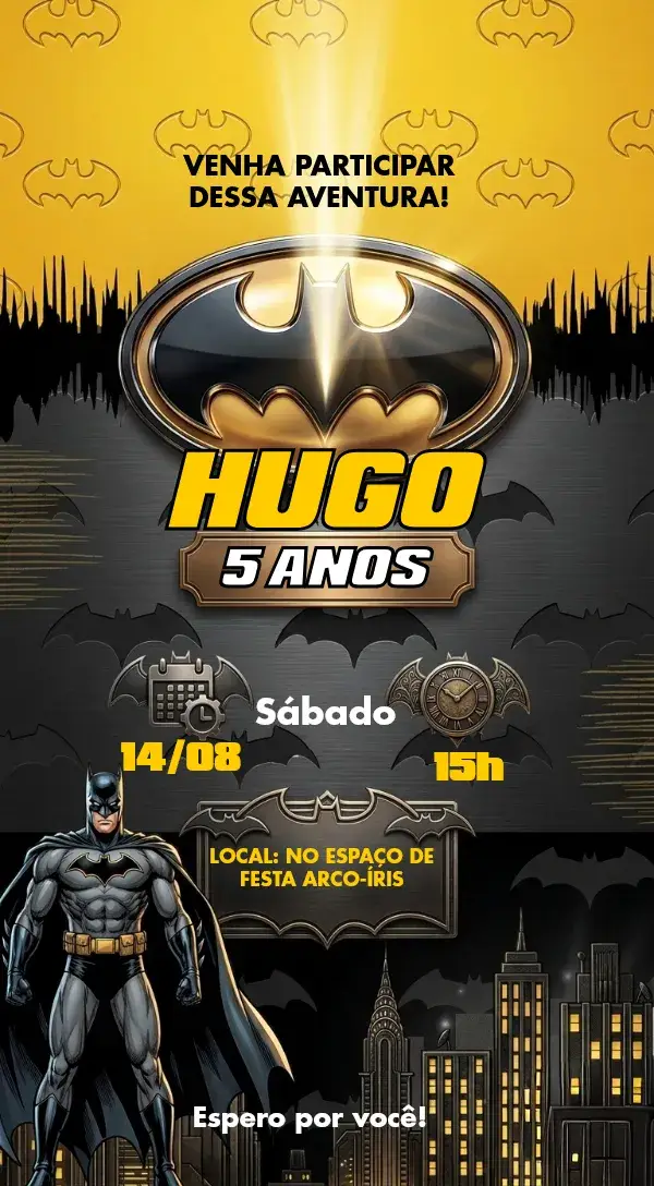 Convite Batman