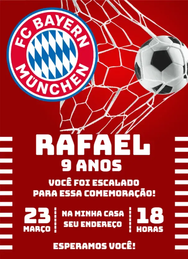 Convite Bayern de munique