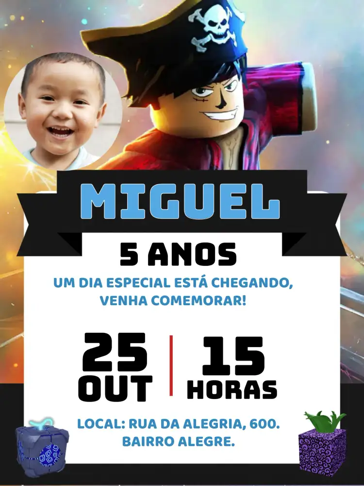 Blox Fruits Roblox Com Foto Gamer