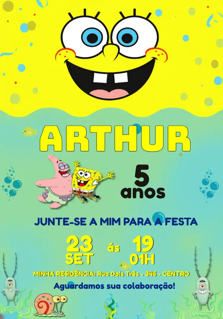 Bob Esponja Mar