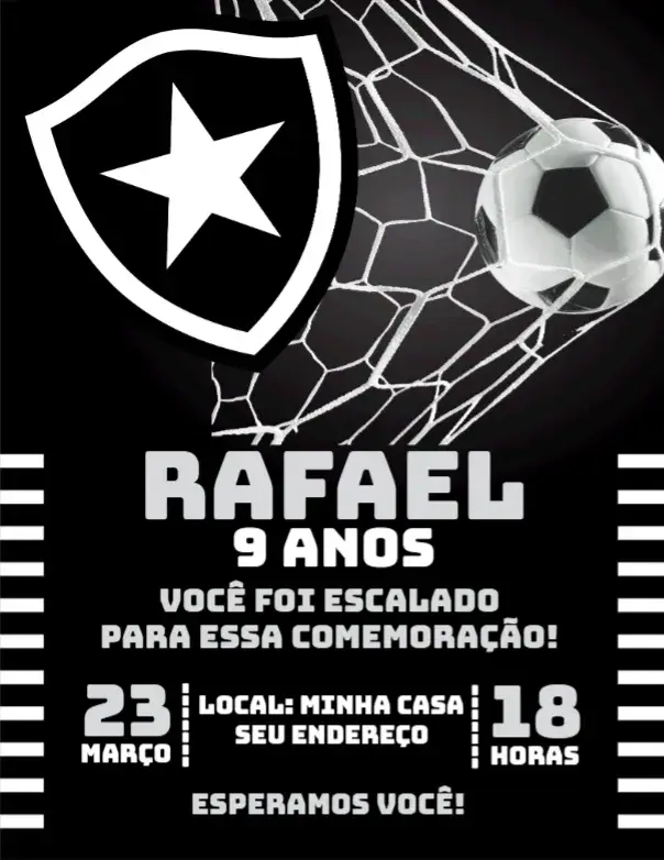 Convite Botafogo 1