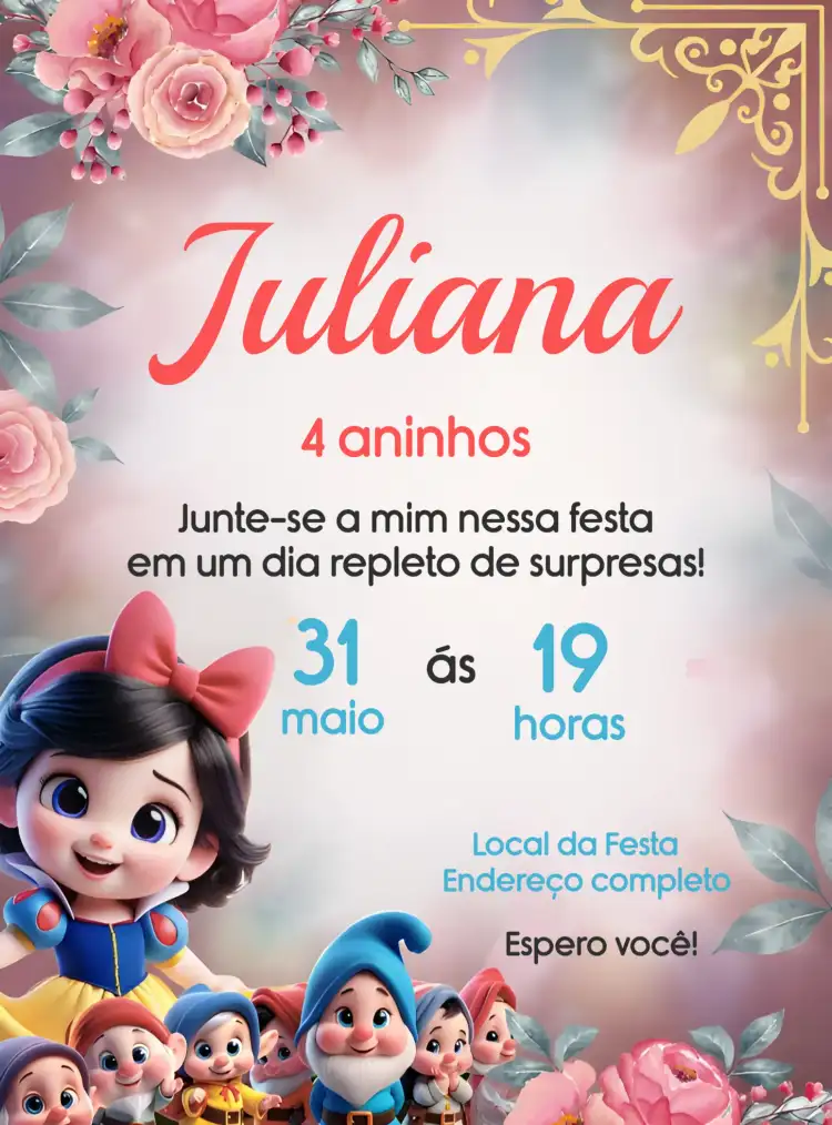 Branca De Neve Baby