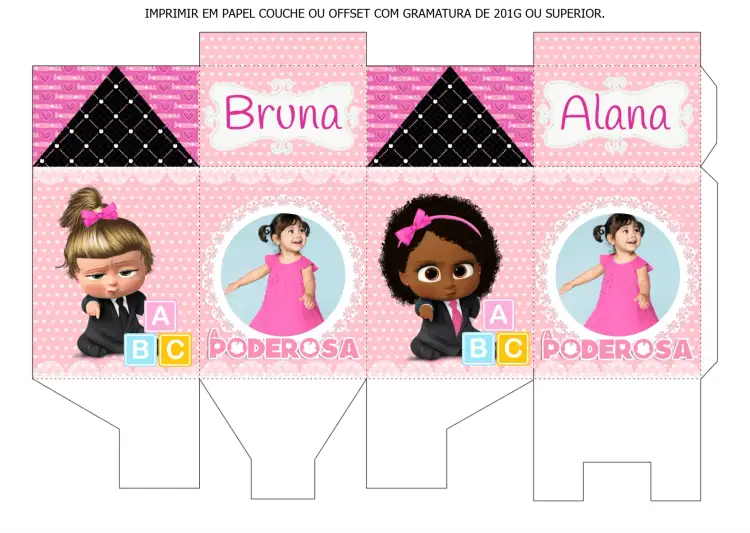 Convite Caixa Milk A Poderosa Chefinha Com Foto Logo – tema Mais pesquisados vibrante, lúdico, colorido, moderno, infantil