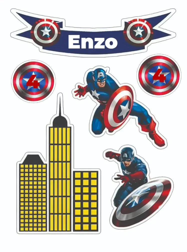 Convite Capitão América
