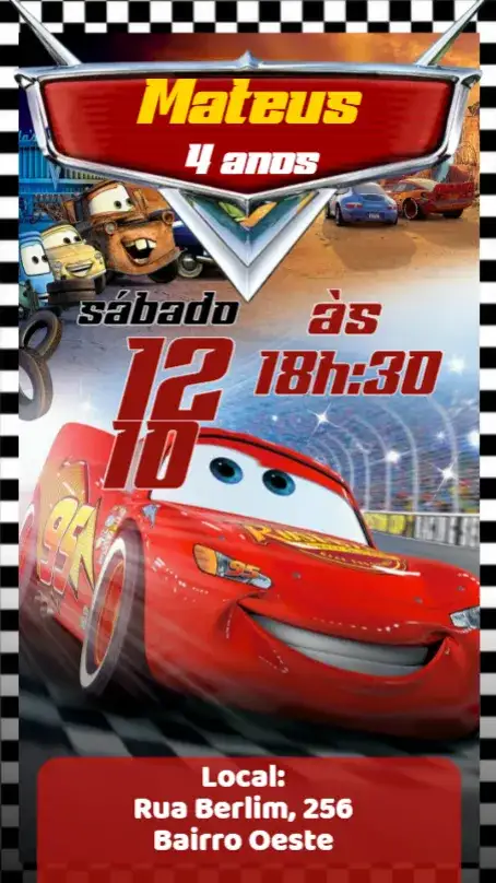 Carros Disney