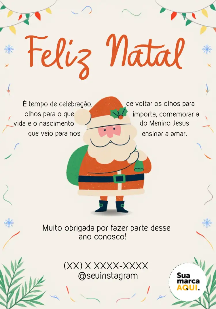 Convite Cartão De Agradecimento Natal Vermelho – tema Datas Comemorativas vermelho, festivo, moderno, elegante, minimalista, sazonal