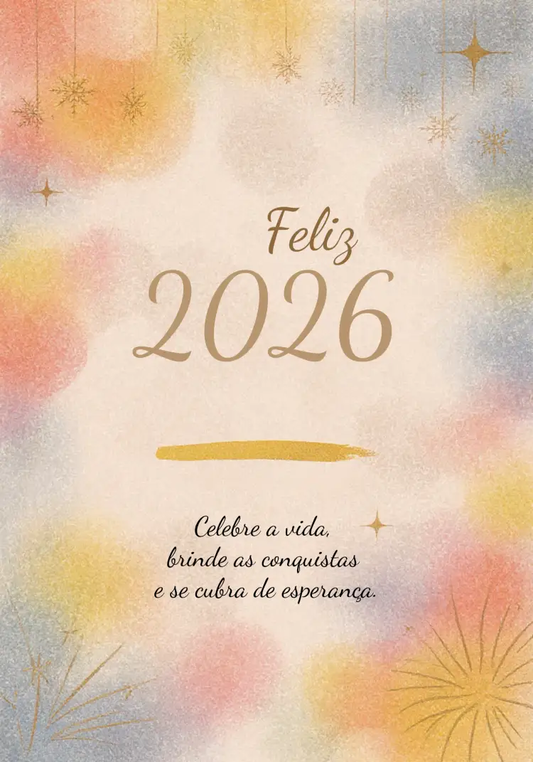Convite Cartão De Comemoração Ano Novo - Feliz 2024 Prata – tema Datas Comemorativas prata, moderno, festivo, elegante, minimalista, brilhante