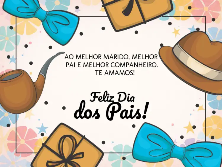 Convite Cartão De Dia Dos Pais Cinza – tema Datas Comemorativas moderno, minimalista, elegante, masculino, cintilante, sutil