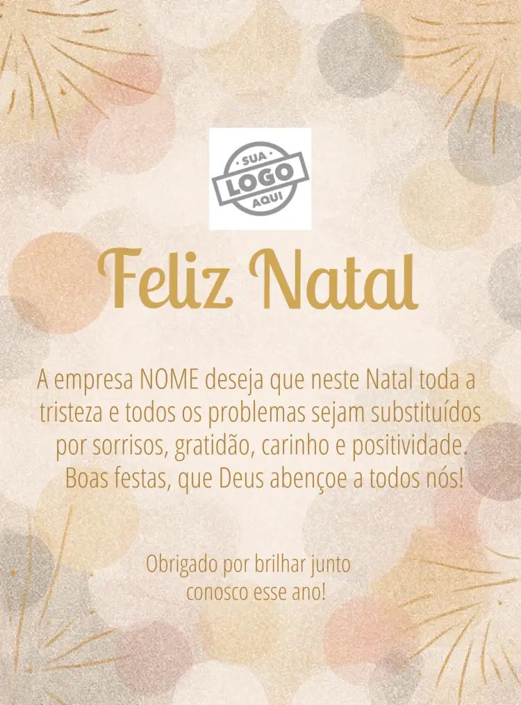 Convite Cartão De Feliz Natal Para Empresas Família