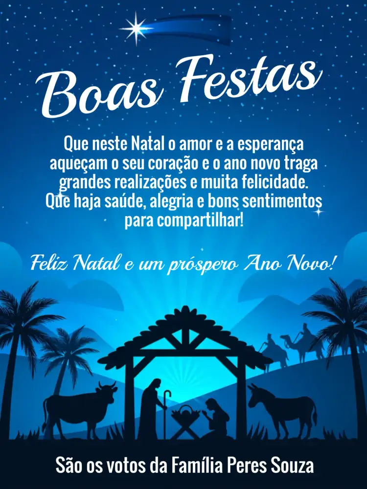 Convite Cartão De Natal – tema Datas Comemorativas natalino, sagrado, clássico, vintage, moderno, festivo