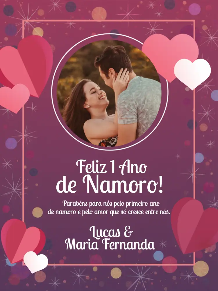 Convite Cartão Namorados Com Foto Branco – tema Datas Comemorativas romântico, minimalista, branco, moderno, delicado, clean