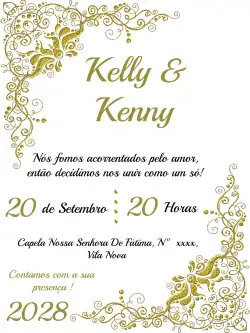 Casamento Arabescos Branco
