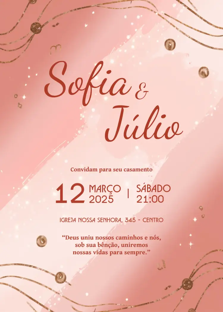 Convite Casamento Branco