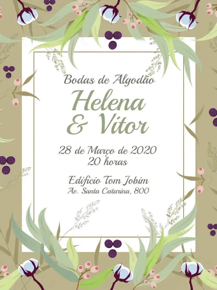 Convite Casamento Floral Rosas – tema Casamento floral, romântico, moderno, elegante, natureza, minimalista