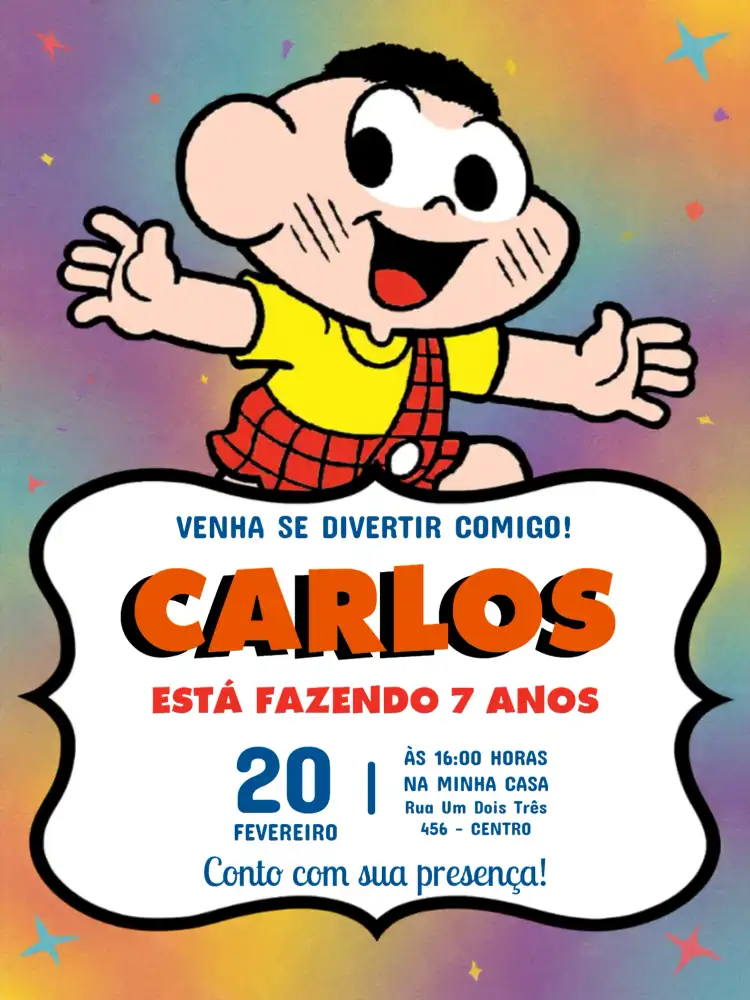 Cascão Turma Da Mônica Turmadamonica