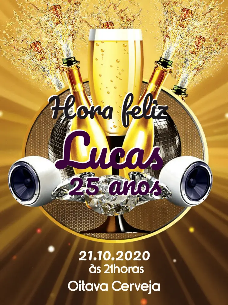 Convite Cerveja Amigos