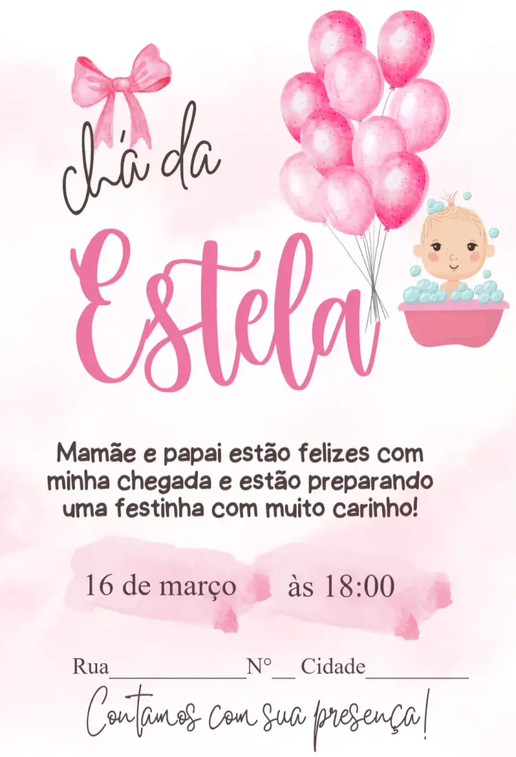 Baby Shower - Basic invitation