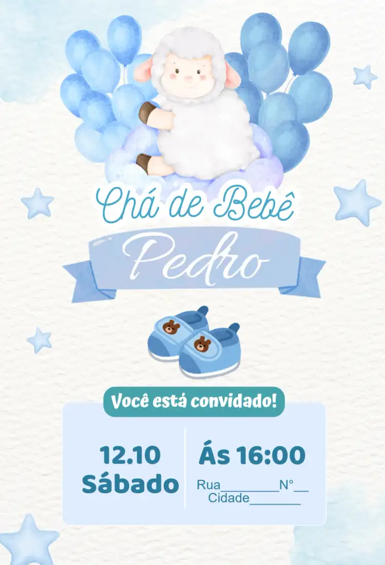 Baby Shower - ovejita