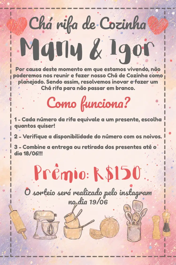 Convite Chá De Cozinha Quadro Negro Giz Branco