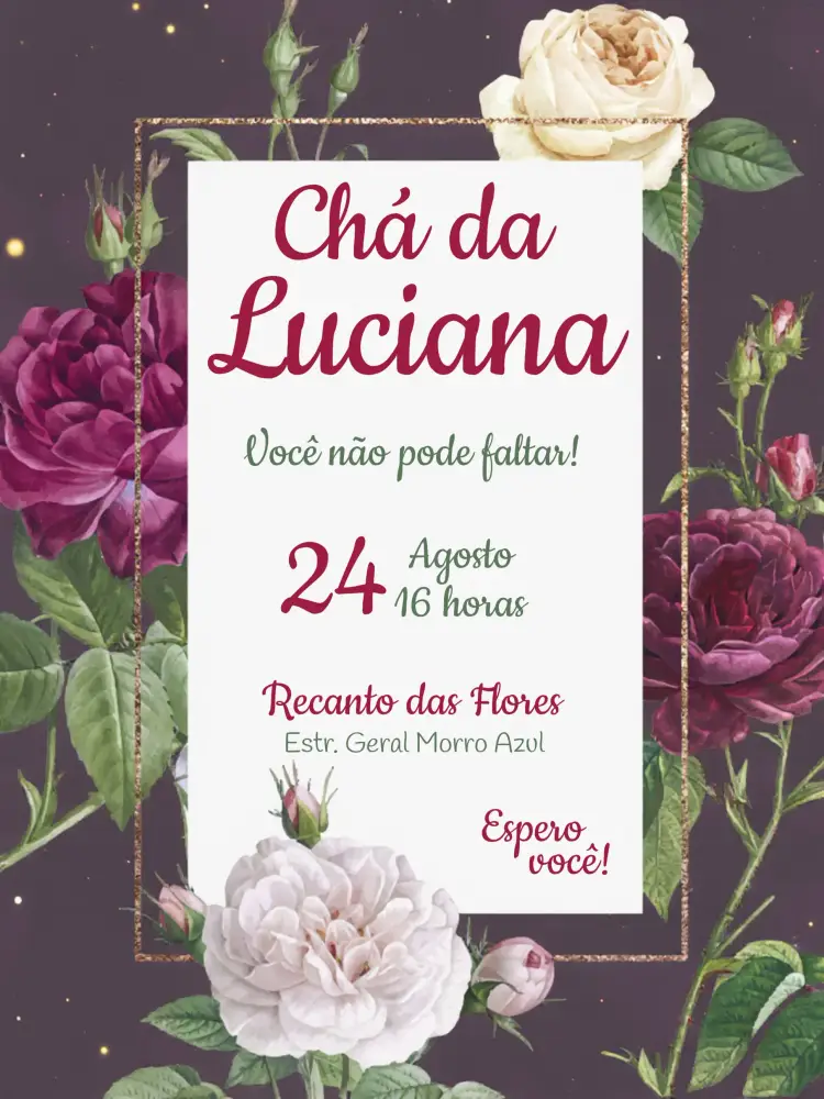 Convite Chá De Panela Bride