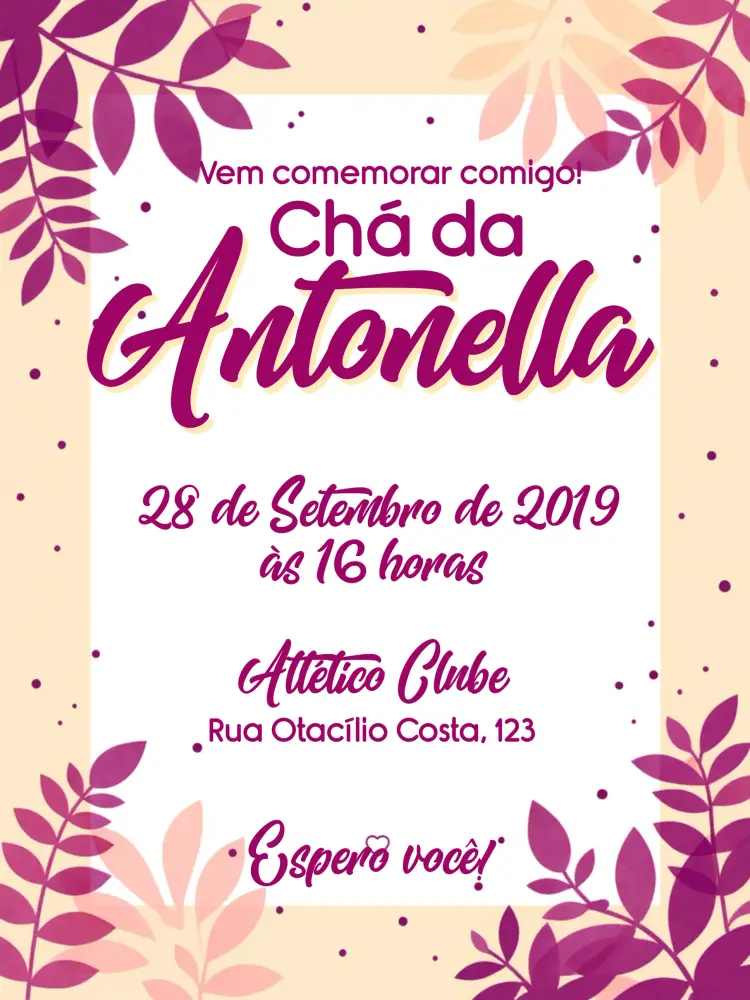 Convite Chá De Panela Noivos