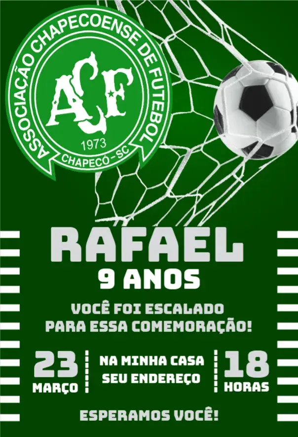 Convite Chapecoense 3