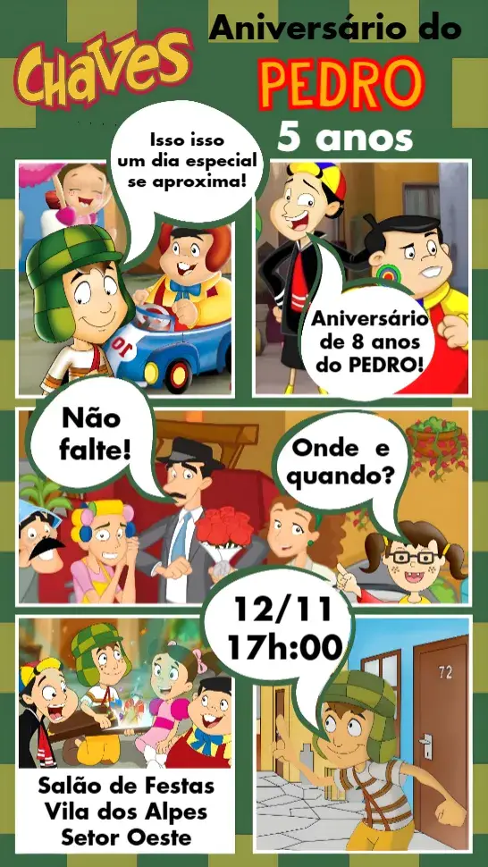 Convite Chaves