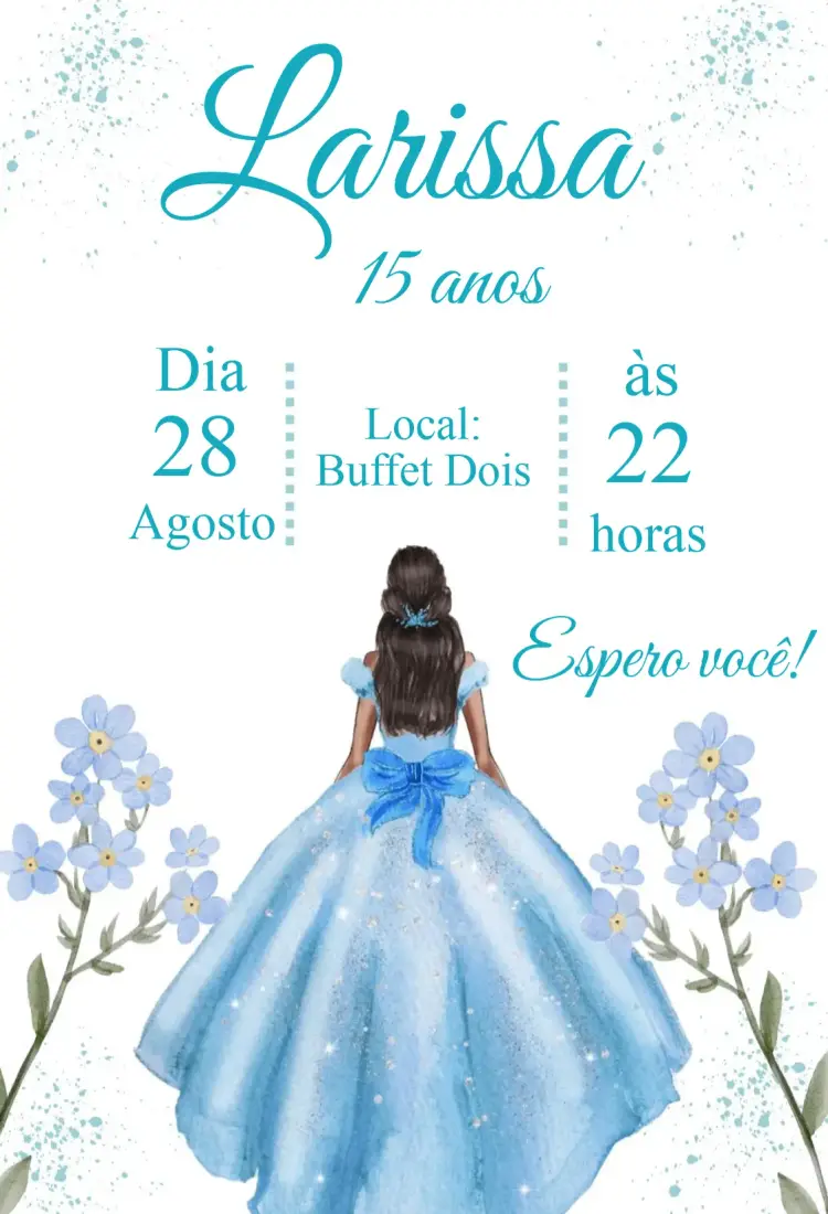 Convite 15 anos