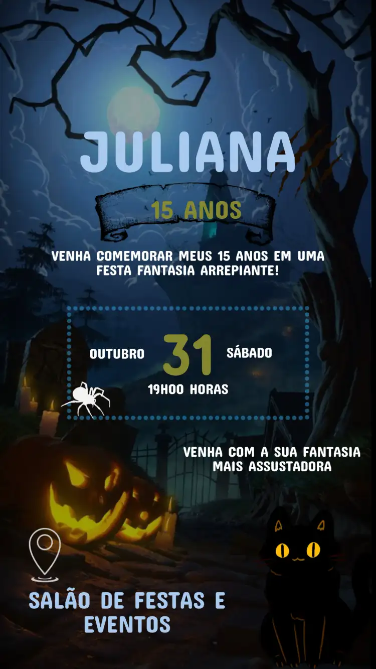 Convite Aniversário Infantil Festa a fantasia