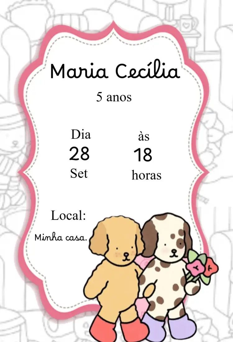 Convite Convite Bobbie Goods – tema 15 anos colorido, divertido, lúdico, moderno, temático, jovial