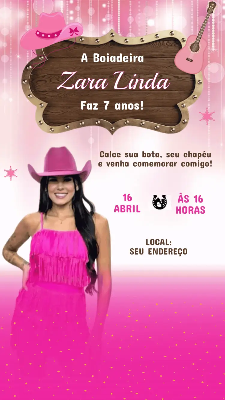 Ana Castle Children's Birthday Invitation