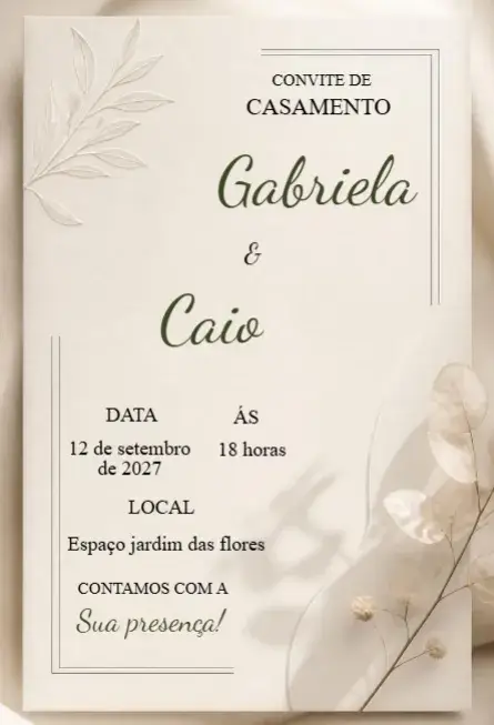 Wedding Invitation