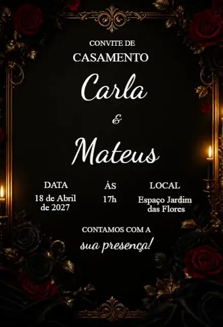 Convite Convite de casamento clássico editável – tema Casamento clássico, elegante, floral, minimalista, branco, romântico
